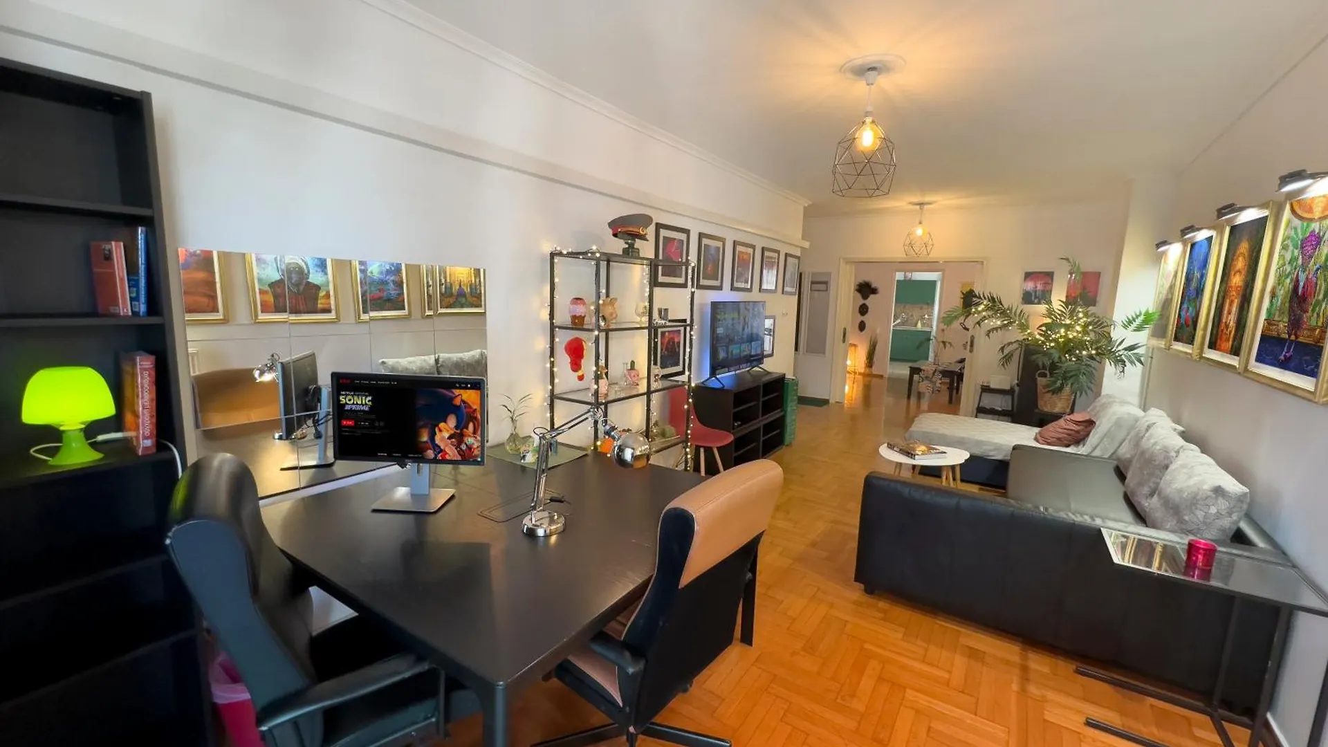Spacious Artistic Flat With Private Parking Tesalónica Apartamento