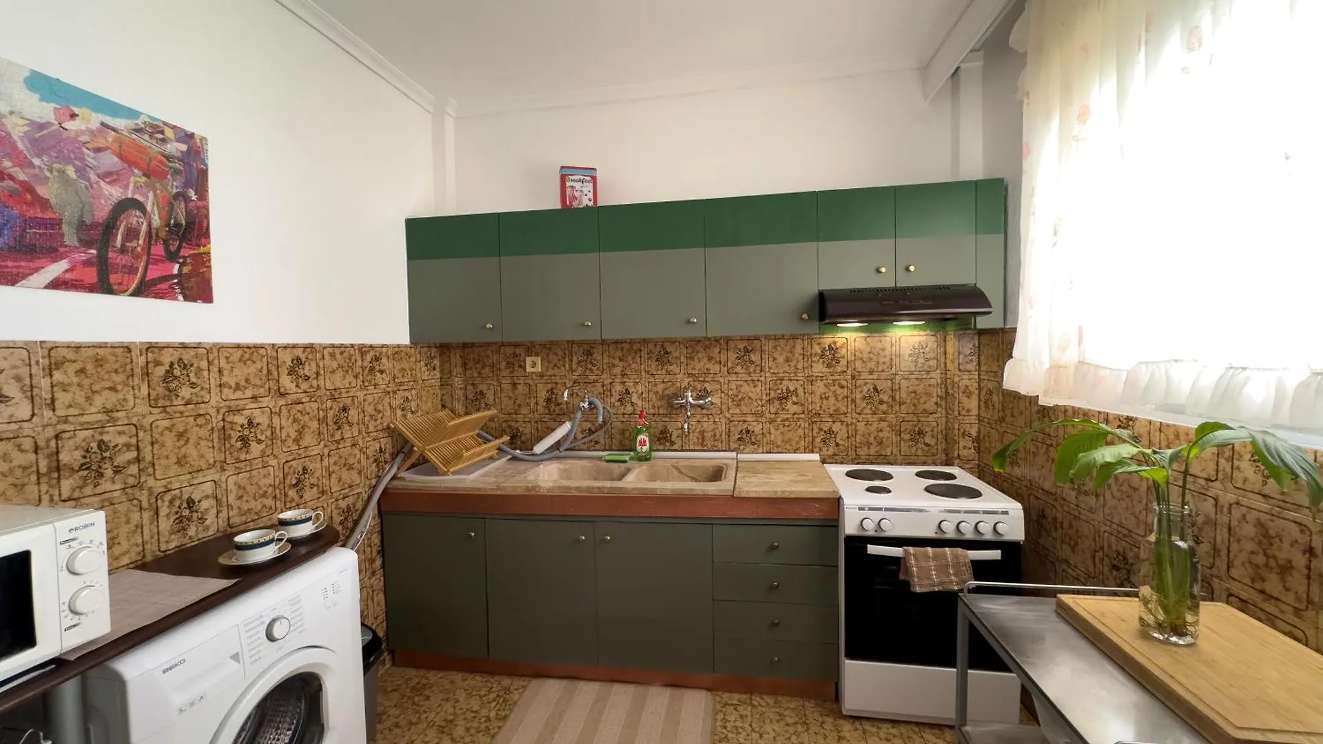 Spacious Artistic Flat With Private Parking Tesalónica 0*,